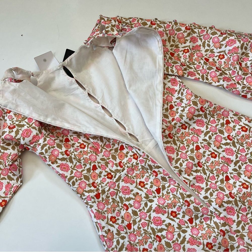NWT Floral Dress XS - Picture 4 of 8